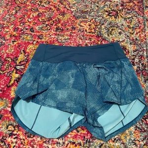 Lululemon shorts size two tall